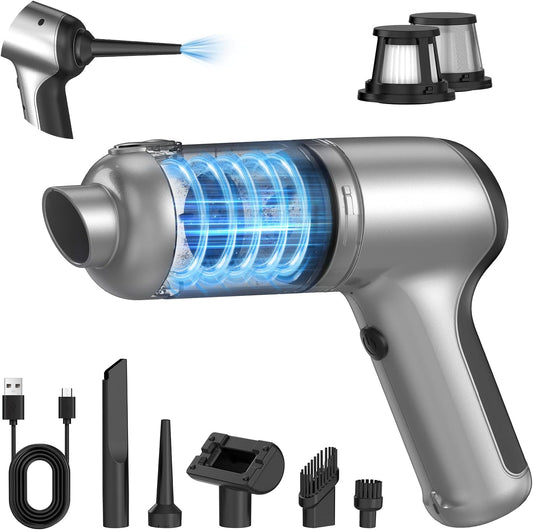 Handheld Car Vacuum Cleaner Cordless, 20000PA Powerful Mini Vacuum