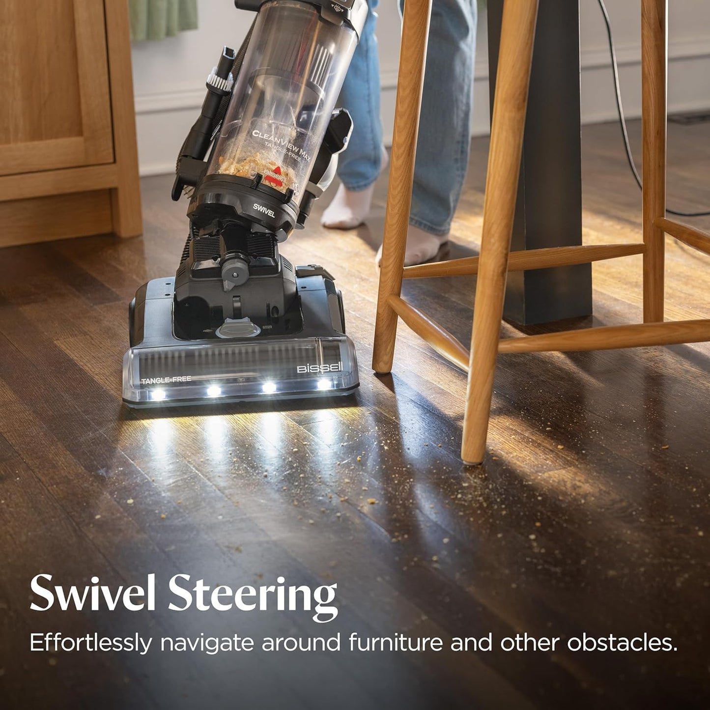 CleanView Max Tangle-Free with LED Headlights